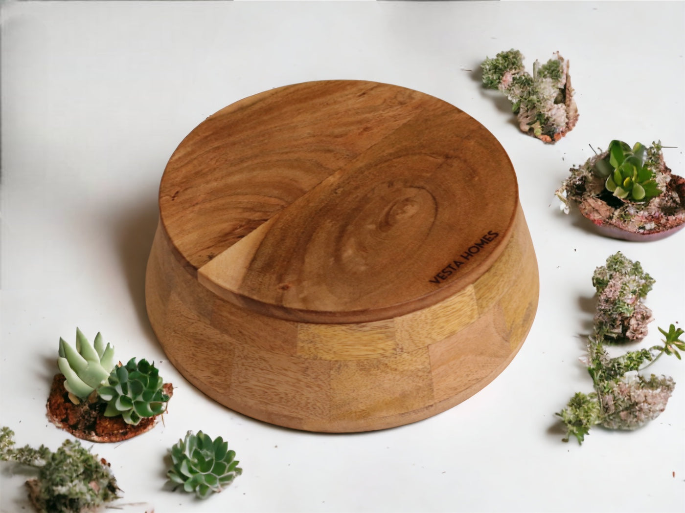 Thalia Wooden Casserole Box