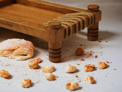 Wooden Masala Box for Kitchen - Wooden Spice Box