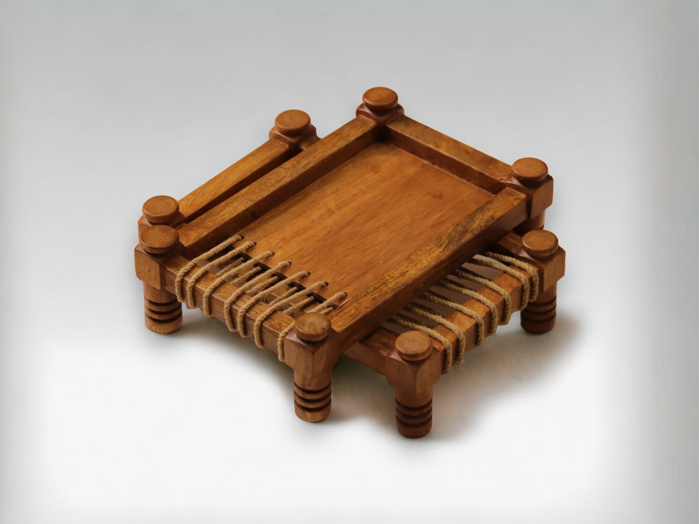 Wooden Masala Box for Kitchen - Wooden Spice Box