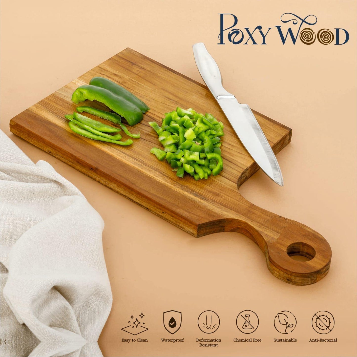 Wooden Chopping Board - Chopping Board for Kitchen